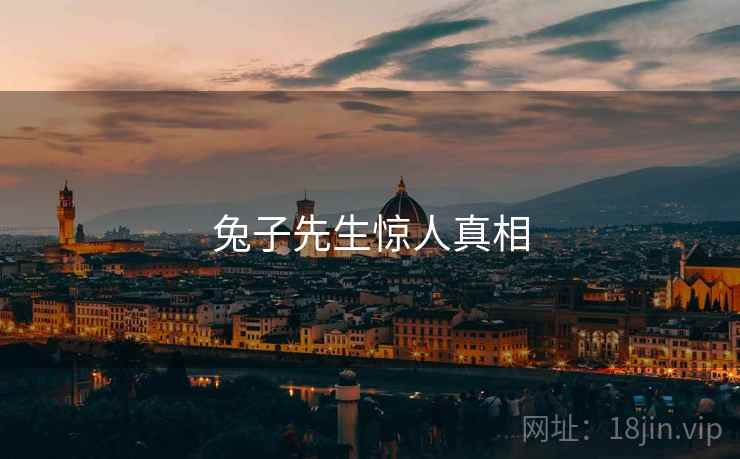 兔子先生惊人真相