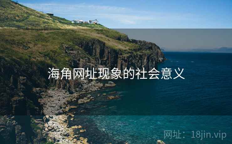 海角网址现象的社会意义