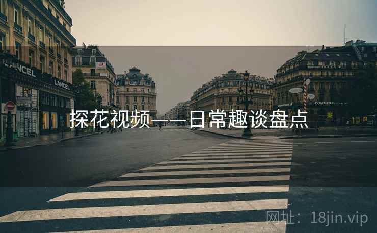 探花视频——日常趣谈盘点